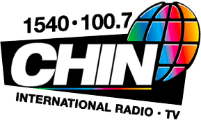 A logo of chin international radio tv