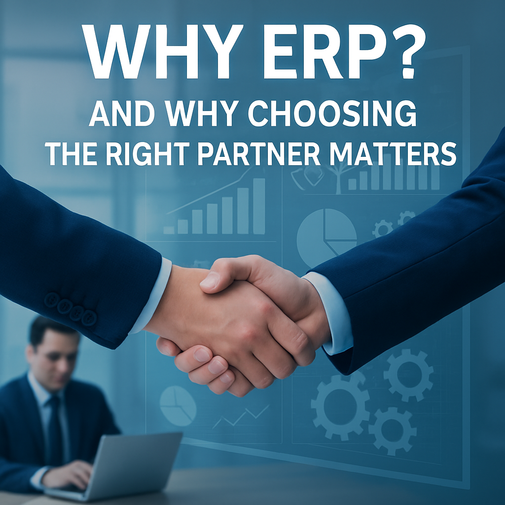 Why ERP? And Why Choosing the Right Partner Matters